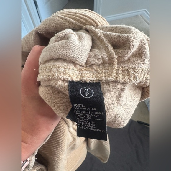 Buffalo David Bitton Beige Corduroy Shirt Jacket Small - Picture 7 of 10